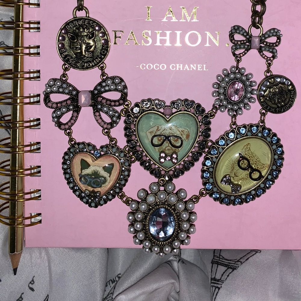 Rare Betsey Johnson necklace